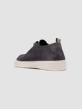 PLUMA 001 - Blue Suede Low Top Sneakers - thumb image 4,side view