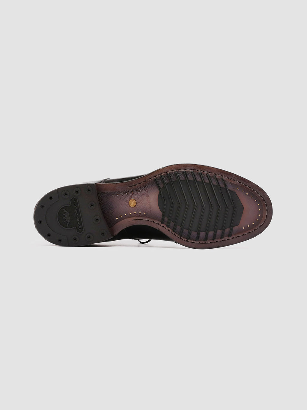 PROVIDENCE 004 - Black Leather Derby Shoes - image 5,side view