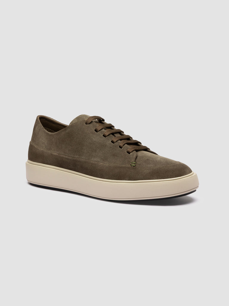 RELEASE 001 - Green Suede Sneakers