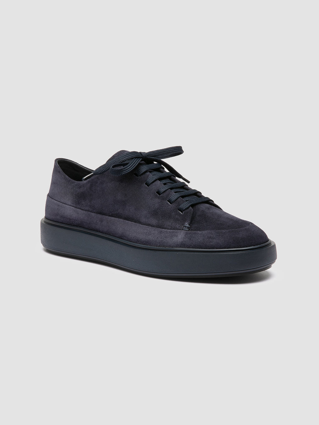 RELEASE 001 - Blue Suede Low Top Sneakers