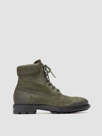 REMOTE 001 - Grüne Schnürstiefel aus Wildleder