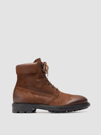REMOTE 001 - Braune Schnürstiefel aus Wildleder