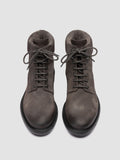 REMOTE 001 - Grey Suede Lace Up Boots - thumb image 2,side view