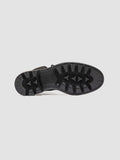 REMOTE 001 - Black Suede Lace Up Boots - thumb image 5,side view
