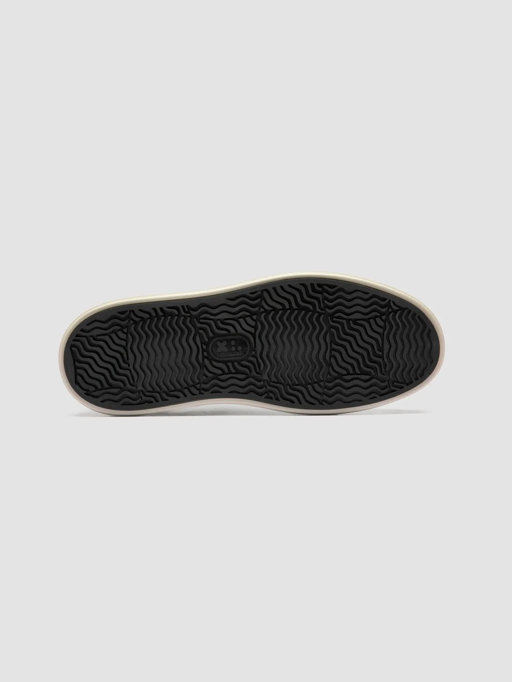 SEQUEL 001 - Ivory Suede and Leather Sneakers - image 5,side view