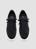 SEQUEL 002 - Blaue Sneakers aus Wildleder und Leder - thumb image 2,side view