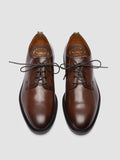 SILENT 001 - Brown Leather Derby Shoes
