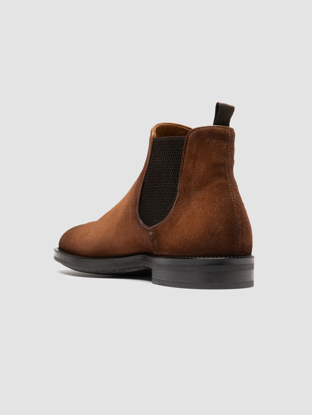 SILENT 003 - Brown Suede Chelsea Boots