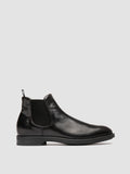 SILENT 003 - Black Leather Chelsea Boots