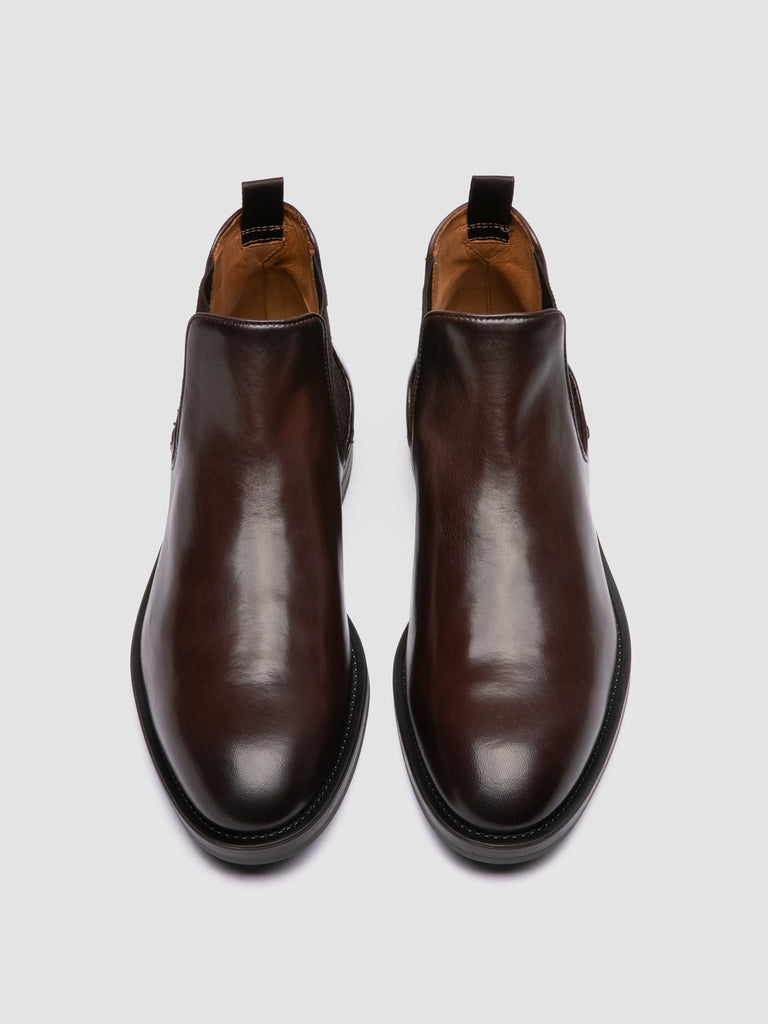 SILENT 003 - Brown Leather Chelsea Boots