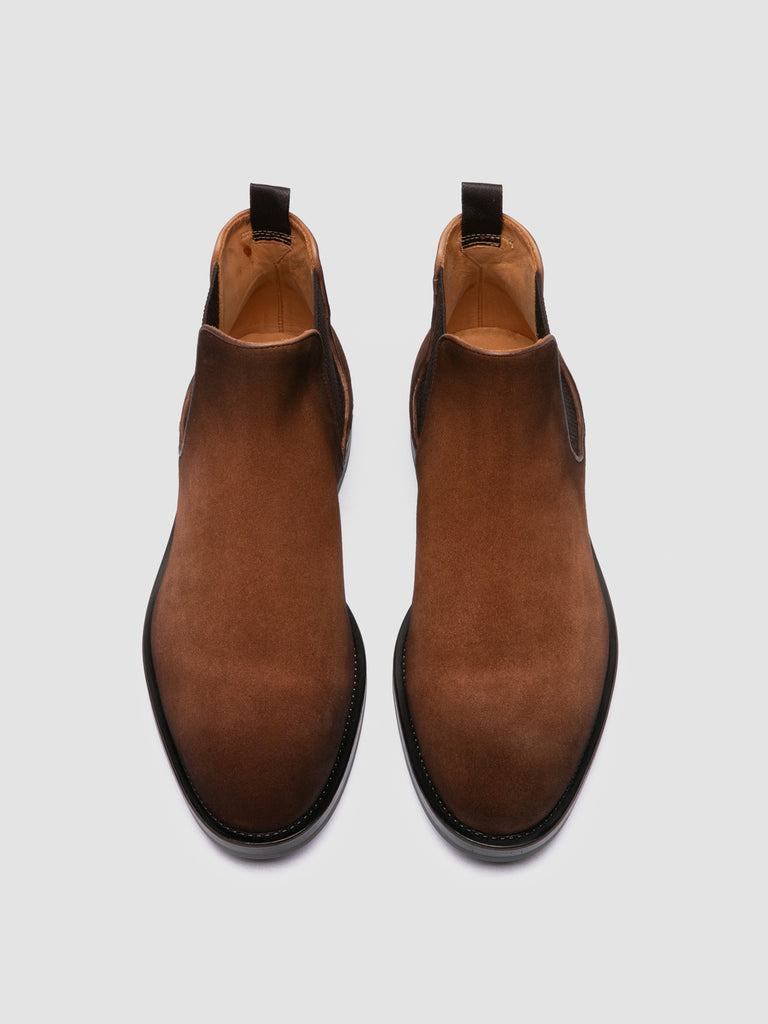 SILENT 003 - Brown Suede Chelsea Boots