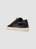 SISSO 001 - Black Leather Low Top Sneakers - thumb image 4,side view