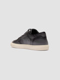 SISSO 001 - Blue Leather Low-Top Sneakers - thumb image 4,side view
