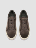 SLOUCH 001 - Grey Suede Sneakers - thumb image 2,side view