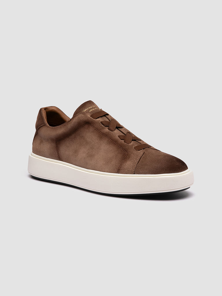 SLOUCH 001 - Brown Suede Sneakers