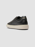 SLOUCH 001 - Brown Leather Low Top Sneakers - thumb image 4,side view