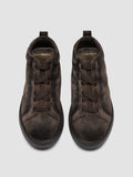 SLOUCH 005 - Brown Suede High Top Sneakers - thumb image 2,side view