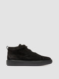 SLOUCH 005 - Black Suede High Top Sneakers - thumb image 1,side view