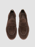 SOLITUDE 001 - Brown Suede Penny Loafers