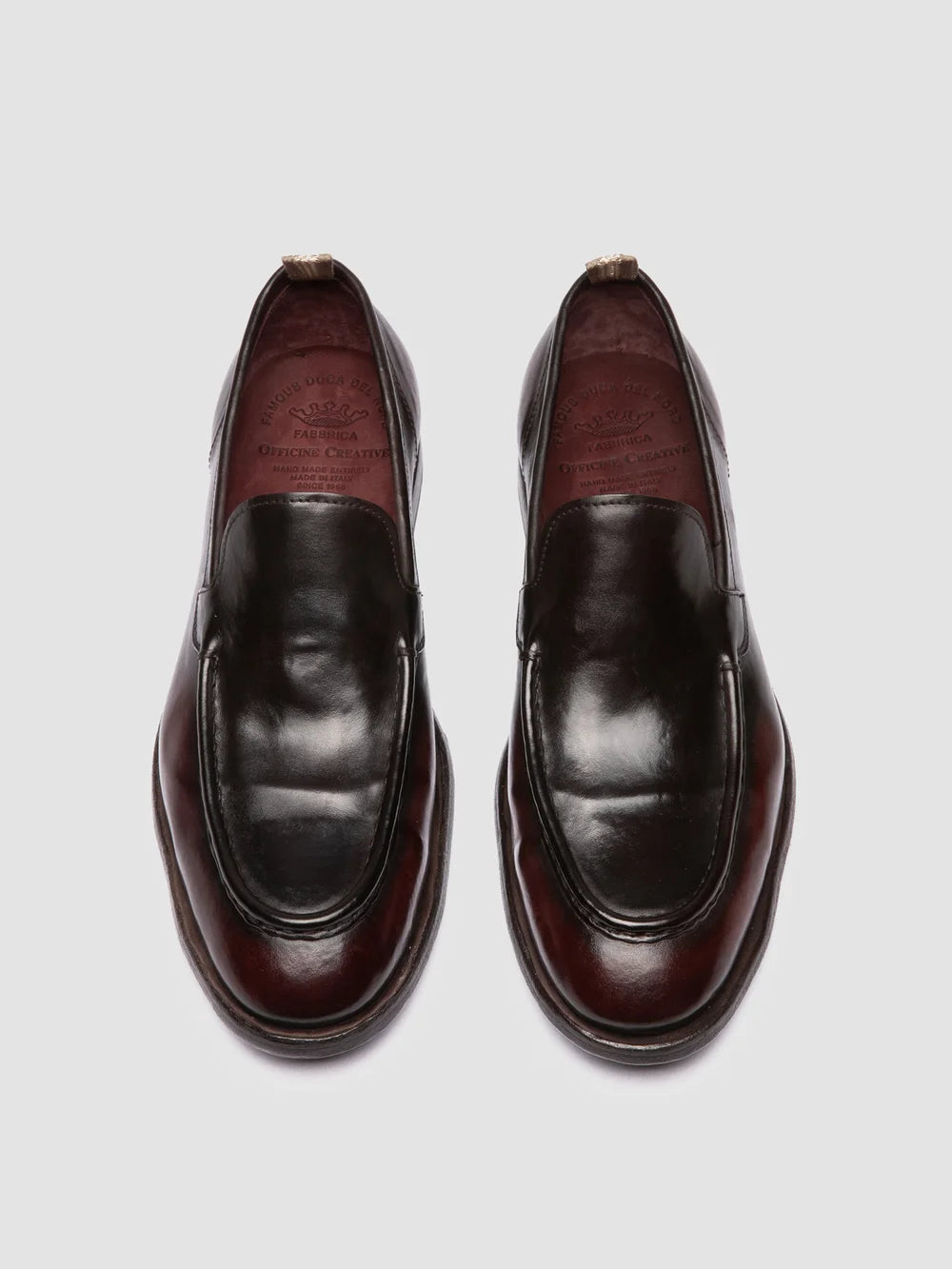 SOUND 005 - Loafer aus braunem Leder - image 2,side view