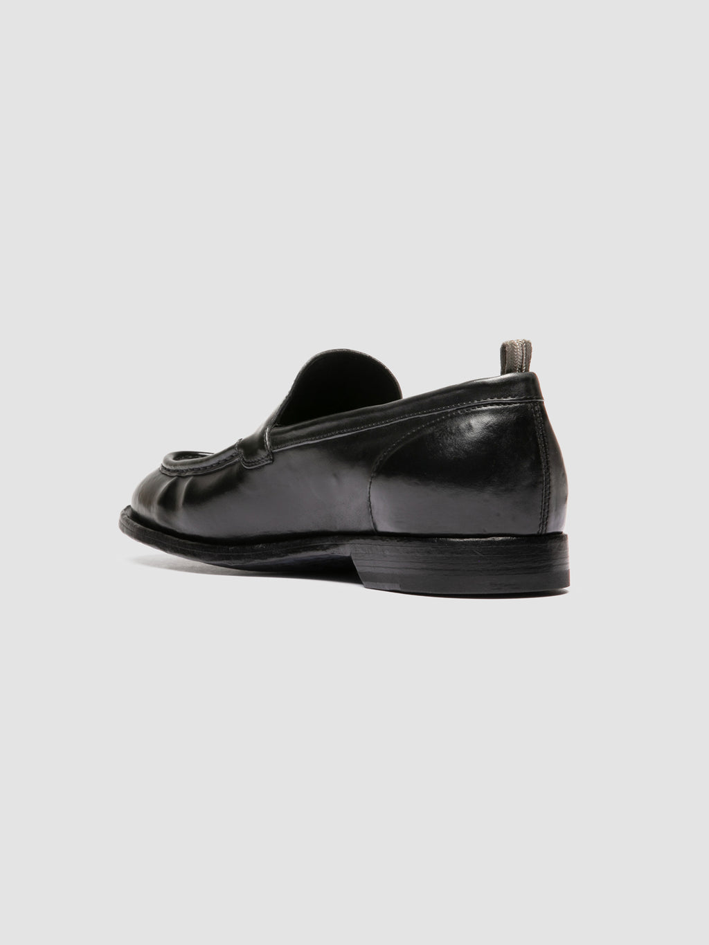 SOUND 005 - Black Leather Loafers - image 4,side view