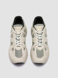 SUPURBIA 001 - White Leather Low Top Sneakers - thumb image 2,side view