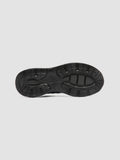 SUPURBIA 001 - Blue Leather Low Top Sneakers - thumb image 5,side view