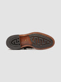 TEMPLE 002 - Brown Leather Lace Up Boots - thumb image 5,side view