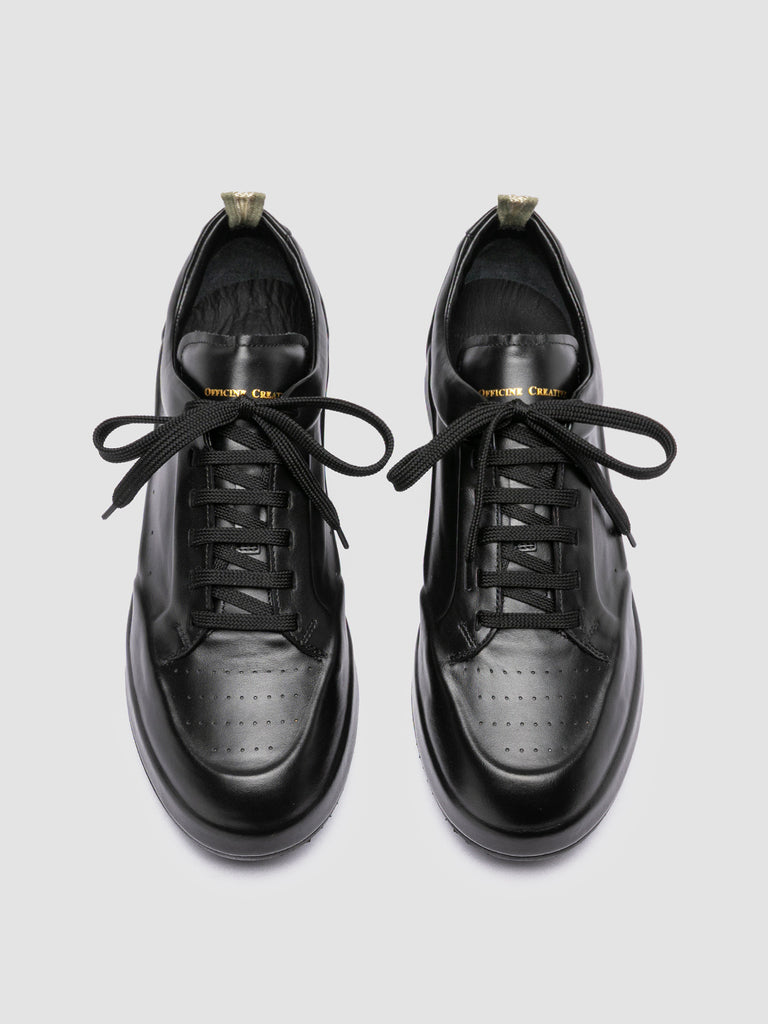 ACE 016 - Black Leather Sneakers