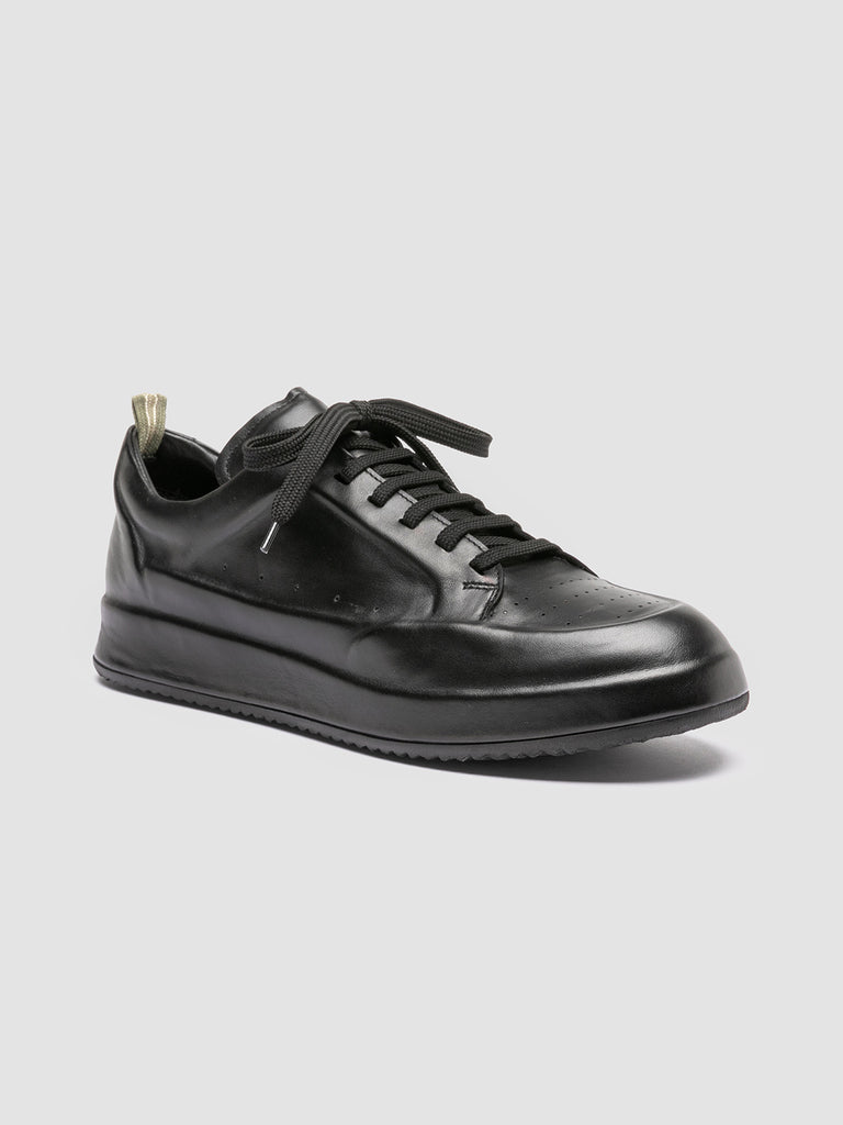 ACE 016 - Black Leather Sneakers Men Officine Creative - 3