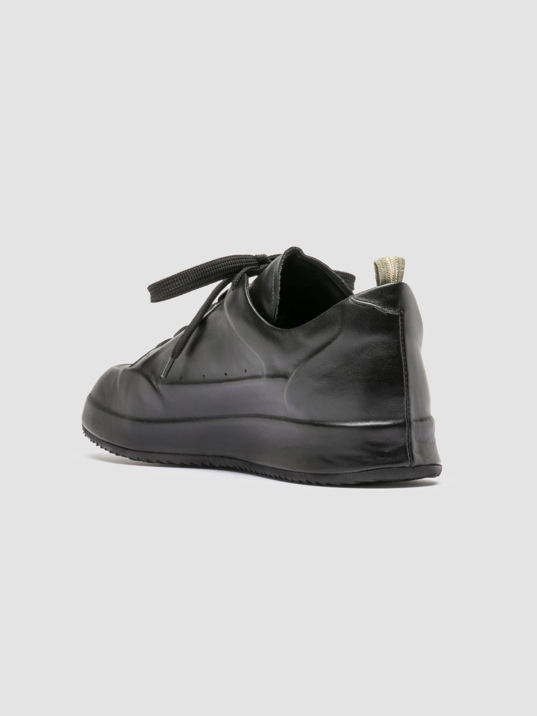 ACE 016 - Black Leather Sneakers Men Officine Creative - 4