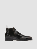 VANDERBILT CAOU 002 - Graue Chelsea-Stiefel aus Leder