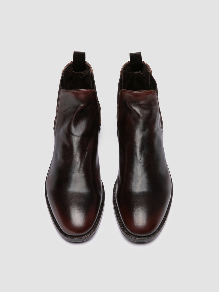 VANDERBILT CAOU 002 - Brown Leather Chelsea Boots