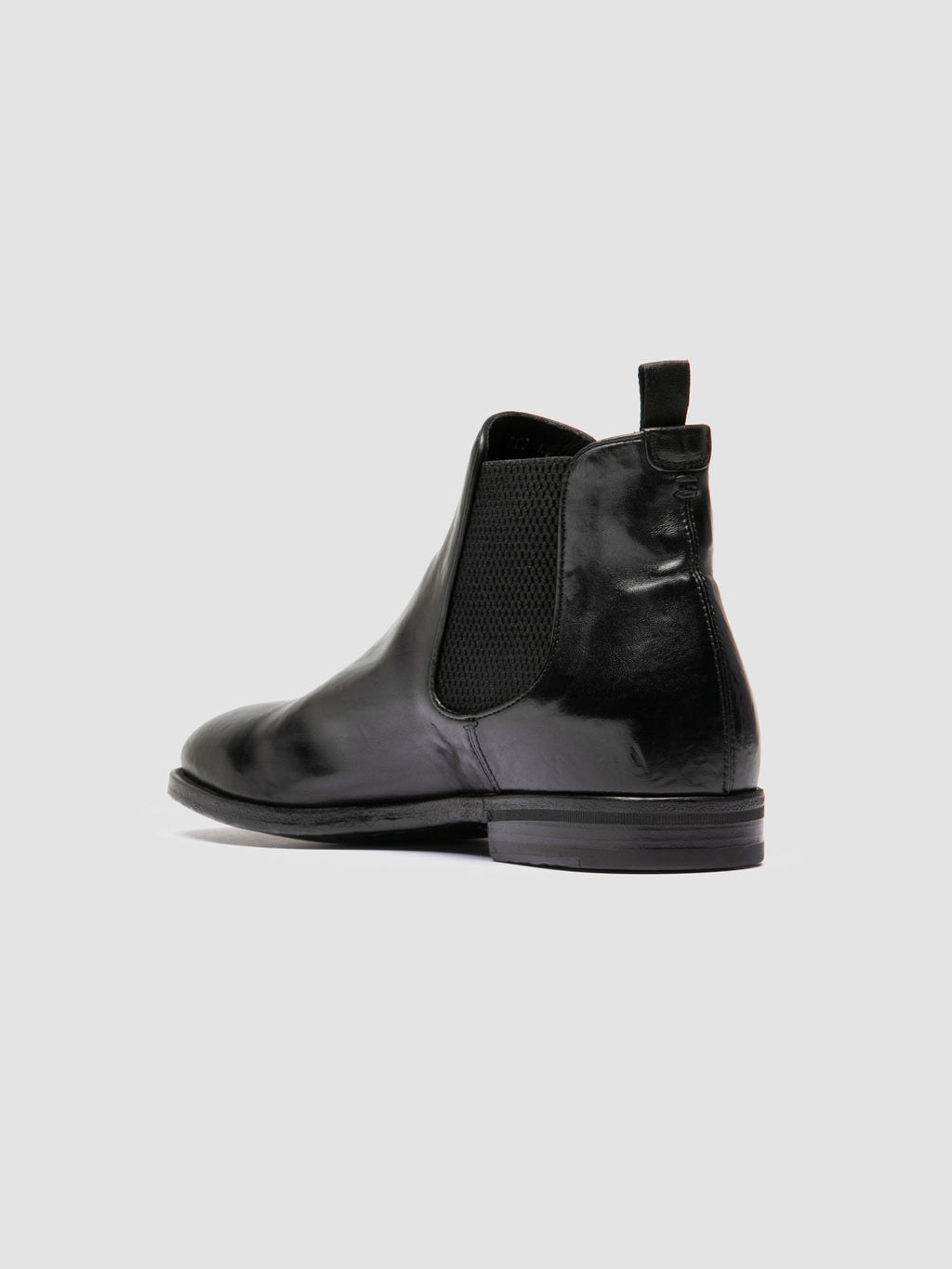 VANDERBILT CAOU 002 - Black Leather Chelsea Boots