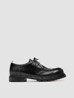 VOLCOV FLEXI 001 - Schwarze Derby-Schuhe aus Leder