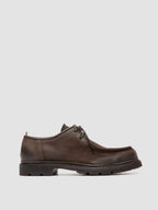 VOLCOV FLEXI 001 - Braune Derby-Schuhe aus Wildleder