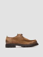 VOLCOV FLEXI 001 - Braune Derby-Schuhe aus Wildleder