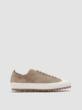 VULCAN 001 - Taupe Suede Low-Top Sneakers - thumb image 1,side view