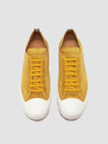 VULCAN 001 - Yellow Suede Low-Top Sneakers - thumb image 2,side view