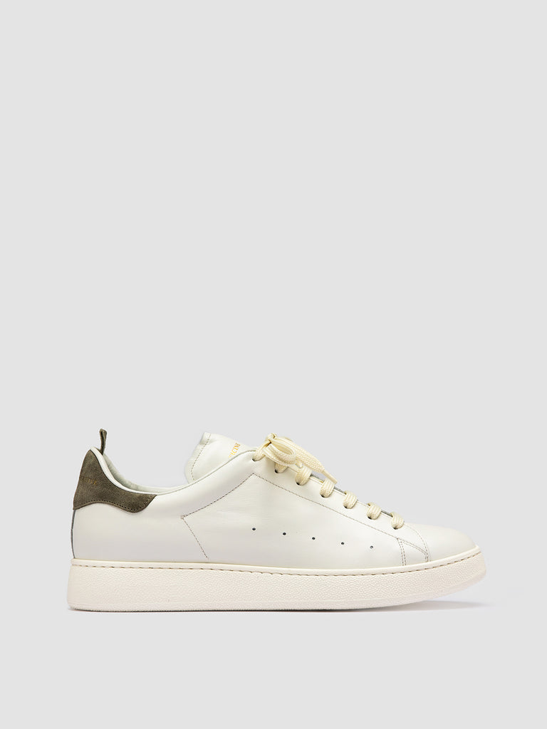 MOWER 002 - White Leather and Suede Low Top Sneakers Men Officine Creative - 1
