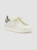 MOWER 002 - White Leather and Suede Low Top Sneakers Men Officine Creative - 3