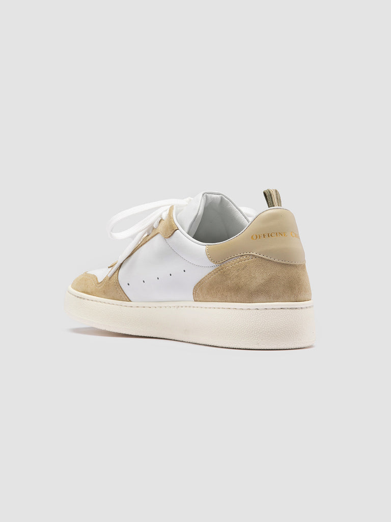 MOWER 008 - White Leather and Suede Low Top Sneakers Men Officine Creative - 4