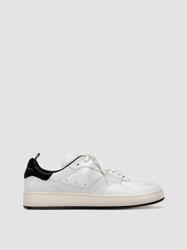MOWER 016 - White Leather Low Top Sneakers Men Officine Creative - 1