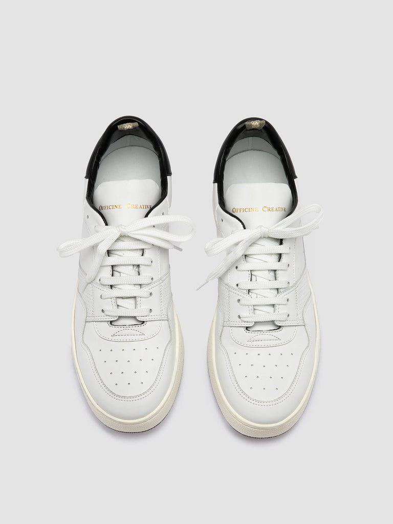 MOWER 016 - White Leather Low Top Sneakers Men Officine Creative - 2