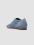 OLIVER 005 - Blue Suede Oxford Shoes