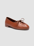 OLIVER 102 - braune Ballerinas aus Leder