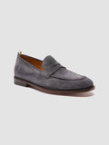 OPERA 001 - Grey Suede Penny Loafers Men Officine Creative - 3