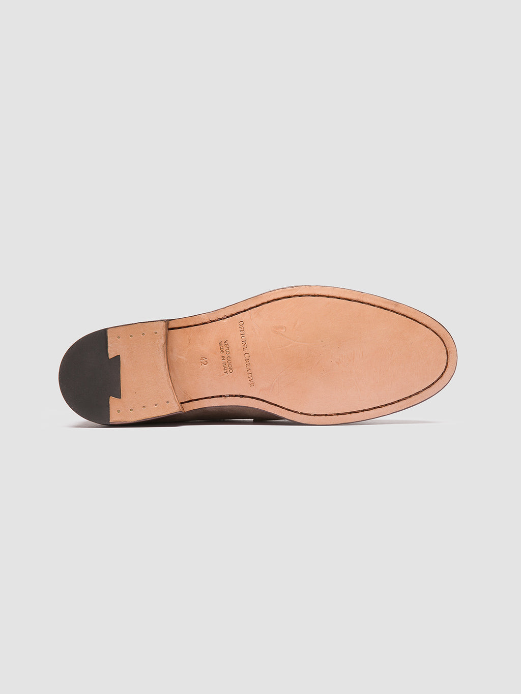 OPERA 001 - Taupe Suede Penny Loafers