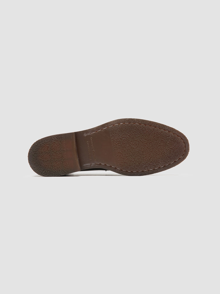 OPERA FLEXI 101 - Brown Leather Penny Loafers