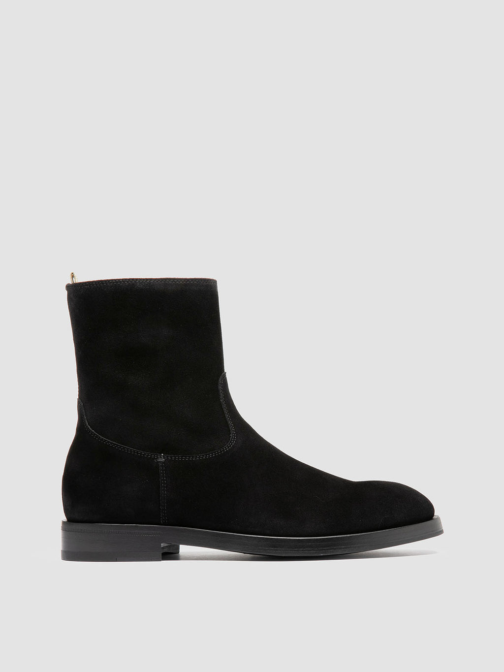 ORTEGA 002 - Black Suede Zipped Boots Officine Creative - 1
